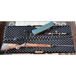 KIMBER 8400 Classic S&eacute;lect Grade  7REM - &Eacute;TAT NEUF + Swarovski Habicht 3-12x50