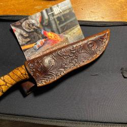 Couteau fixe de collection DK Domingo knife