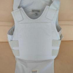 ENCHERE GILET PARE BALLES 3A DISCRET BLANC TAILLE L DE MARQUE HIGHMARK