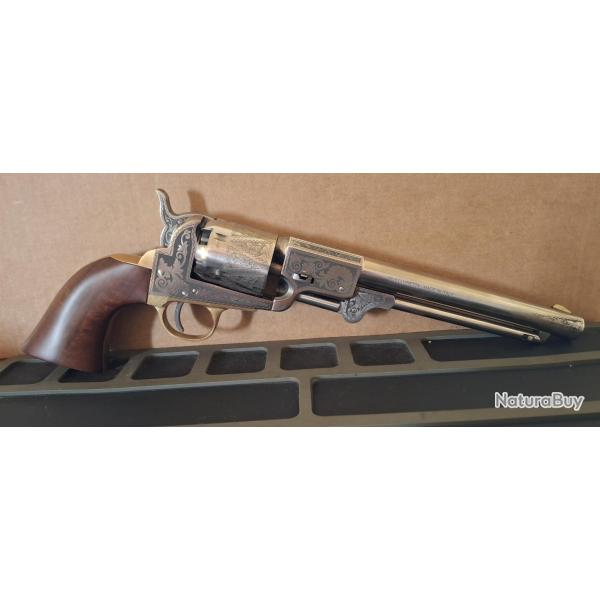 PIETTA DANCE BROTHERS 1862 Deluxe (CSA), Nickel� et grav�, cal 44 Canon 8"
