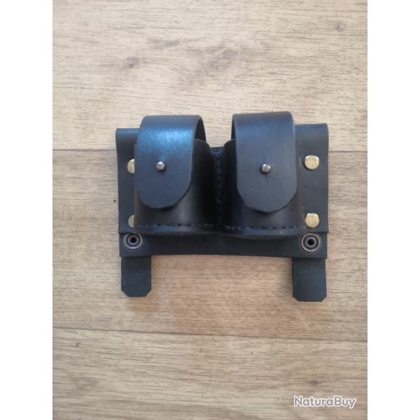 porte barillet noir double � pressions