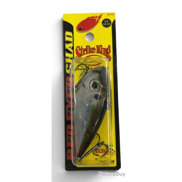 Leurre Strike King Red Eyed Shad 3/4oz Natural Shad