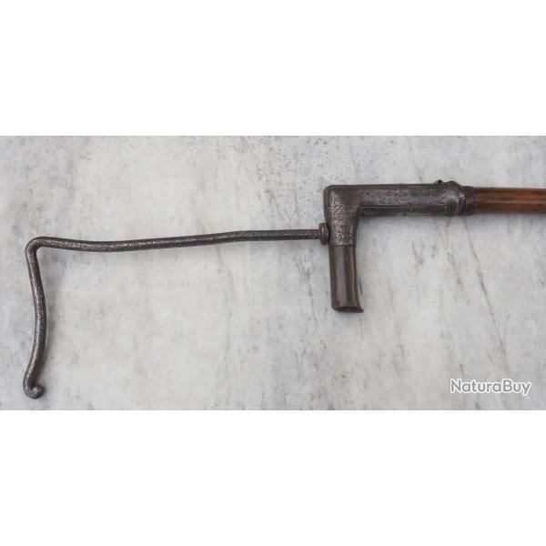 CANNE-FUSIL � BROCHE 14 MM - J. ROUCHON, SAINT-�TIENNE - XIXe SI�CLE - SCN26OBJ013