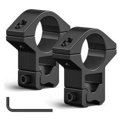 2 Colliers de lunette &Oslash;25.4mm - REHAUSS&Eacute; - Rail 11 mm