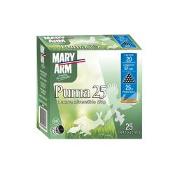 Cartouche Mary Arm PUMA 25 Cal. 20 - BR PB n&deg;6 x25