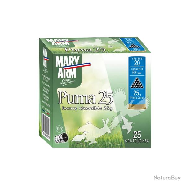 Cartouche Mary Arm PUMA 25 Cal. 20 - BR PB n�6 x25