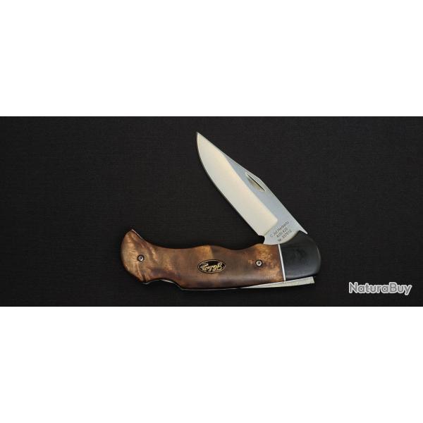 Herbertz 337612 - Couteau de Poche � Manche en Bois de Racine - Lame 8,8 cm