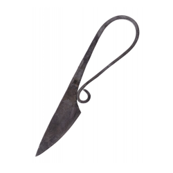 Wiking - Couteau Utilitaire M&eacute;di&eacute;val Forg&eacute; &agrave; la Main - Lame 8,5 cm - ULF-KD-12