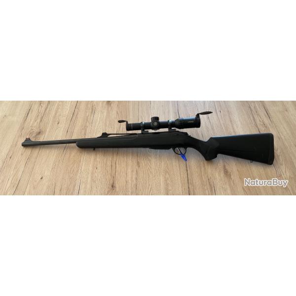 Carabine Tikka T3 Battue Lite Calibre 7x64 avec lunette Hawke Frontier 1-6x24