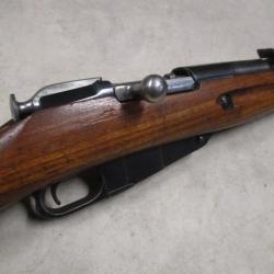 Mosin Nagant mod&egrave;le 44 de 1952, canon miroir nickel!! &agrave; 1 euro sans prix de r&eacute;serve!!!