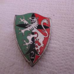insigne 2&deg; r&eacute;giment de chasseurs / arthus bertrand paris