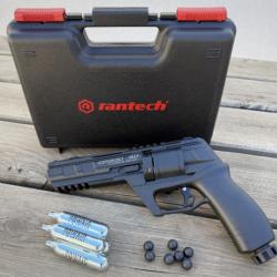 Pack revolver SNOWPEAK CP300 cal.50 13J+ CO2+ billes + mallette