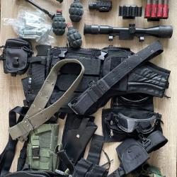 Lot d'&eacute;quipement d'airsoft
