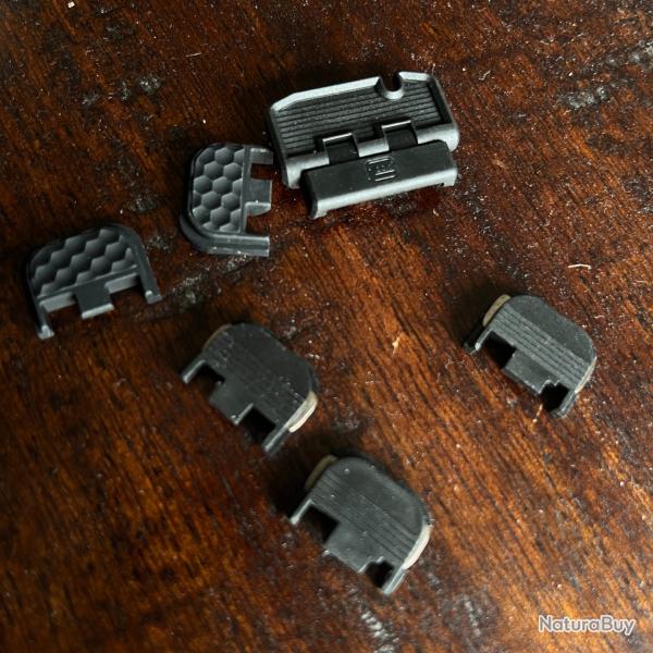 PLAQUE DE PROTECTION DE LA CULASSE GLOCK AVEC RACKER / GLOCK RACKING