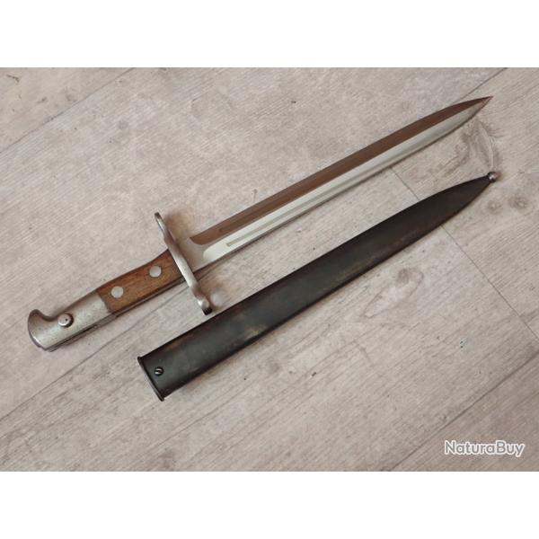 961295  BAIONNETTE SUISSE MODELE 1918 POUR FUSIL SCHMIDT RUBIN K31 ou K11