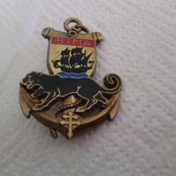 insigne  6&deg;  bataillon d'infanterie de marine / delsart