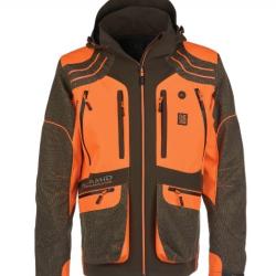 VESTE UNIVERS HOMME FANES KEVLAR U-TEX VERT/ORANGE