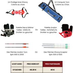 Kit Accessoires Classique Loisir - MFA - 9 fl&egrave;ches