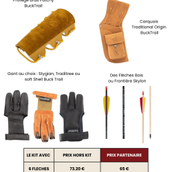 Kit Accessoires Tradi Comp&eacute;tition - MFA - 9 fl&egrave;ches