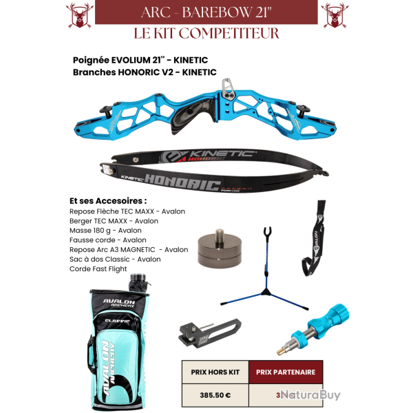 Kit Arc Nu 21'' Comp�titeur - MFA
