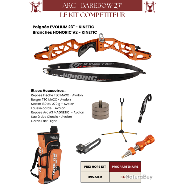 Kit Arc Nu 23'' Comp�titeur - MFA