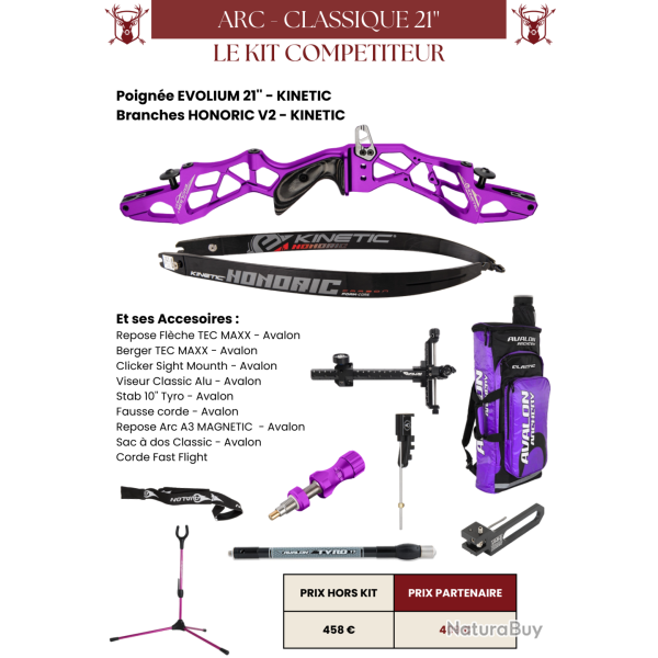 Kit Classique 21'' Comp�titeur - MFA