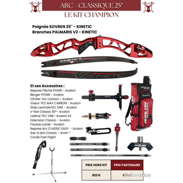 Kit Classique 25'' Champion - MFA