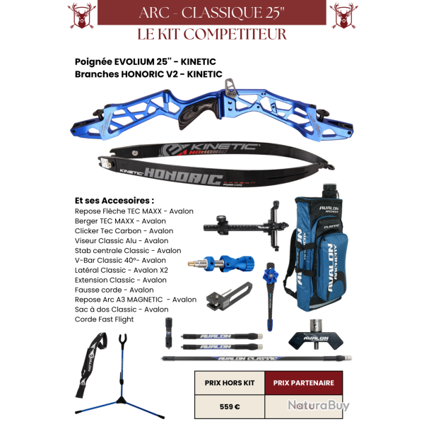 Kit Classique 25'' Comp�titeur - MFA