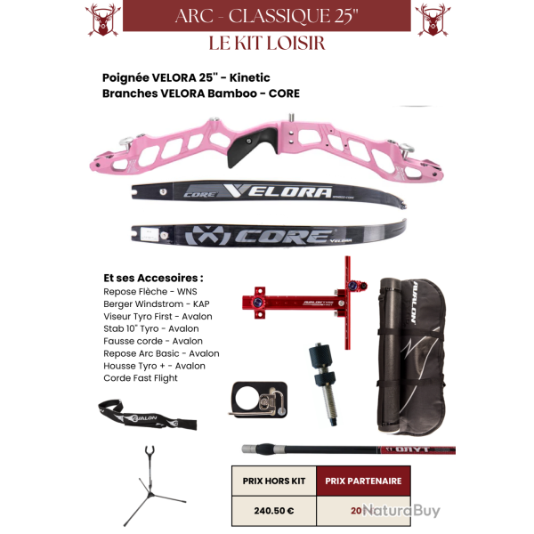 Kit Classique 25'' Loisir - MFA