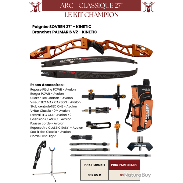 Kit Classique 27'' Champion - MFA
