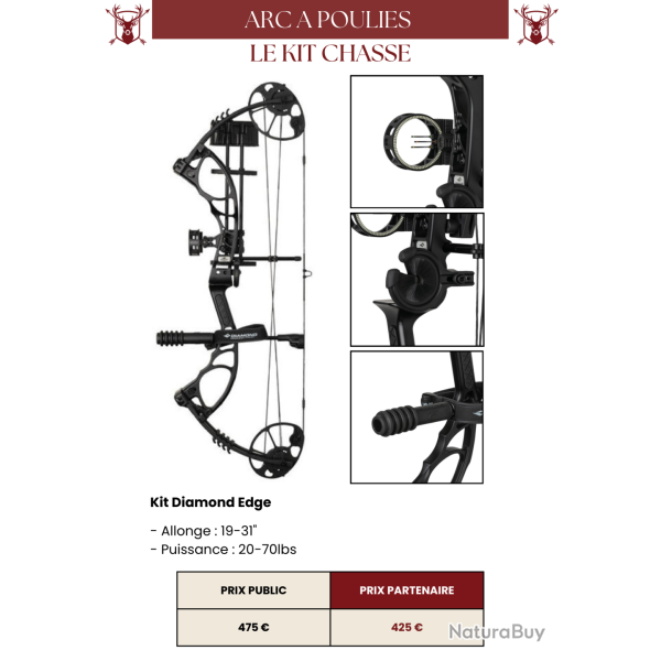 Kit Poulies Chasse - MFA