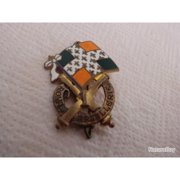 insigne �mail  1� r�giment d'artillerie  / drago paris