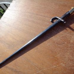 Baionnette de fusil gras