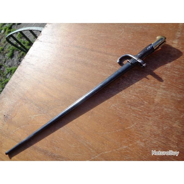 Baionnette de fusil gras
