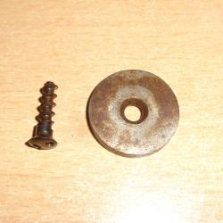 disque de crosse et sa vis pour carabine mauser br&eacute;silien M1908/34
