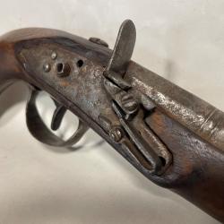 Pistolet silex ancien poudre noire