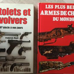 Lot de 2 livres arme ancienne et collection