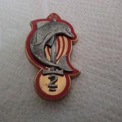 insigne 8&deg; RI r&eacute;giment d'infanterie 2&deg; compagnie
