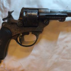Revolver masse 1873 chamelot  de vigne 1875- canon miroir m&eacute;canique parfaite peau d'orange
