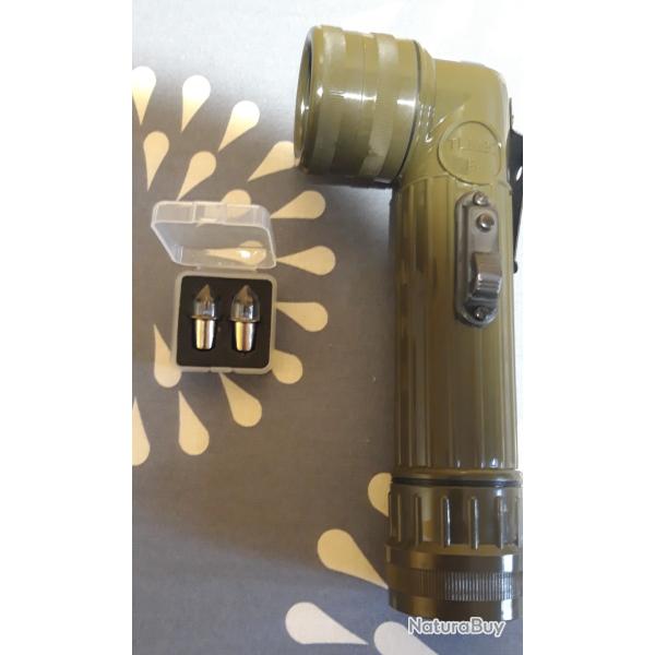 2 ampoules neuves de remplacement pour lampe TL militaire