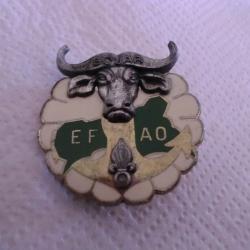 insigne l&eacute;gion &eacute;trang&egrave;re EFAO  centre afrique  /  y delsart