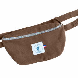 Sac banane hiver en lin  Femme - Marron - La Garenne - Marron