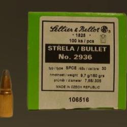 OGIVES SELLIER & BELLOT CAL. 30 150grs SPCE par 50