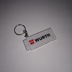 Porte cl&eacute; m&egrave;tre rigide de 1cm &agrave; 50cm WURTH