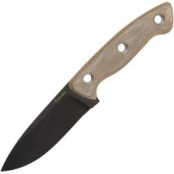 Couteau Fixe Browning Small Desolation Lame Acier 440C Manche Micarta Toile Vert &Eacute;tui Kydex BR0508B
