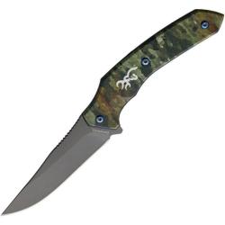 Couteau Fixe Browning TDX Lame Acier Inox Manche Aluminium Camo TDX BR0326