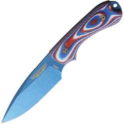 Couteau Fixe Bradford Guardian 3 Lame Acier AEB-L Manche G10 &Eacute;tui Cuir Made In USA BRAD3FE125PA