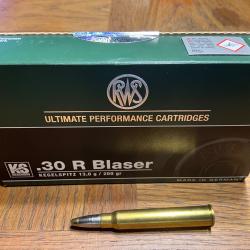 Balles RWS 30R Blaser KS 13 / 200gr