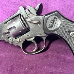 Webley & Scott mark IV calibre 38 S&W - Revolver Police Britannique - Cat&eacute;gorie B