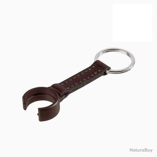 Accessoire b�ton Clip porte-cl�s ASP de port discret - Marron